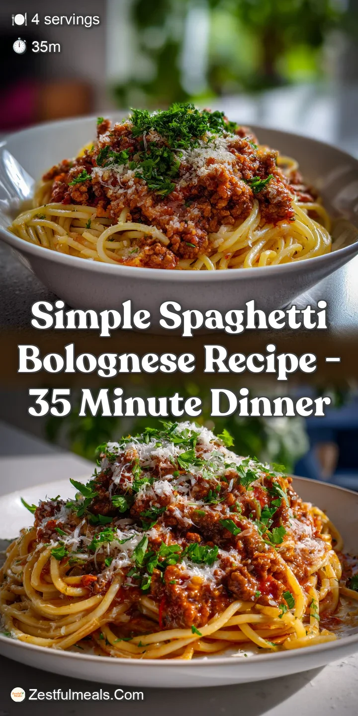 Close-up view of the spaghetti bolognese, showing the texture of the meat and the sheen of the sauce, appetizing and delic...