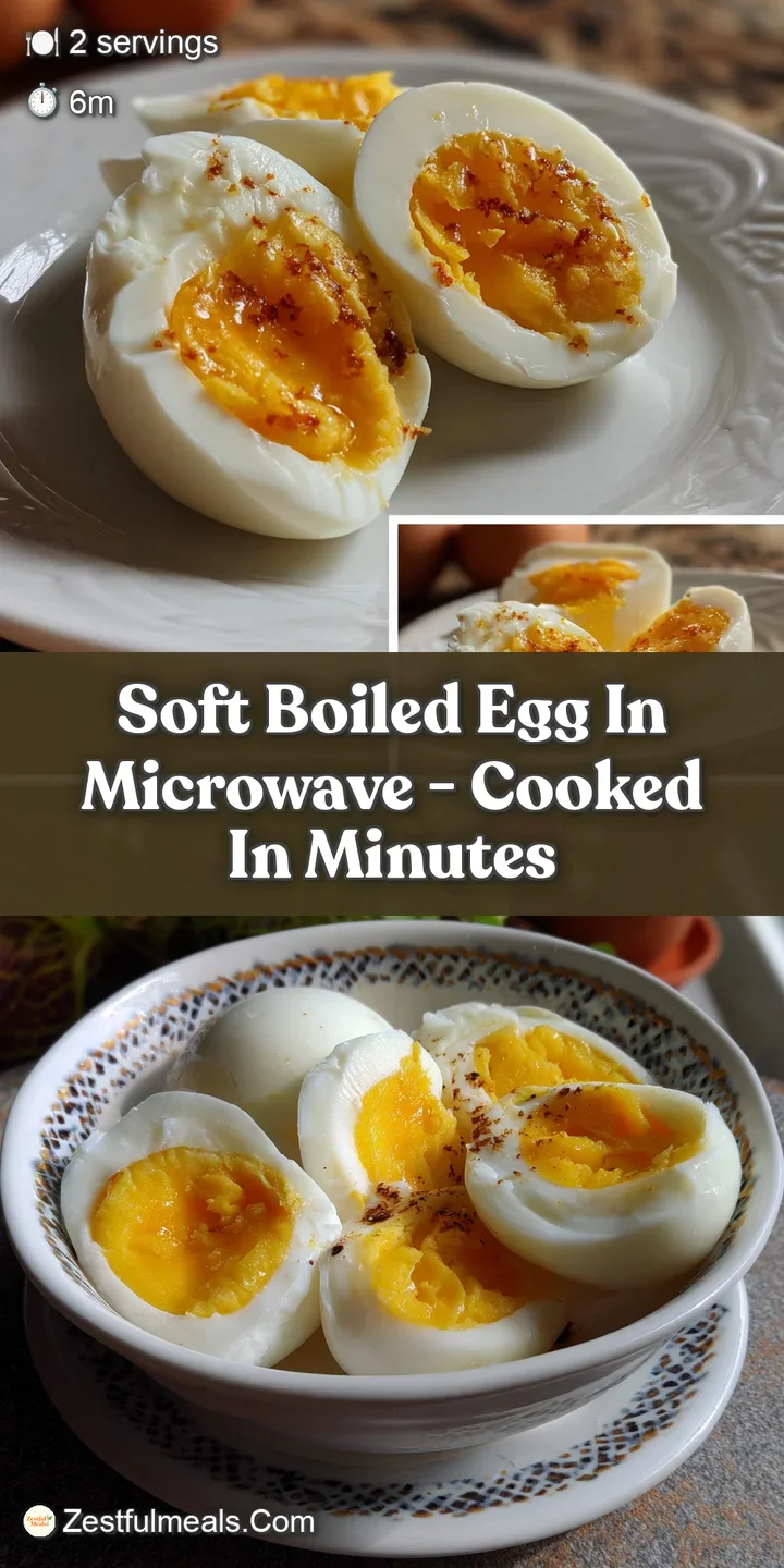 Close-up of a glistening soft boiled egg, the creamy yolk oozing out, showcasing its delicate and tempting texture.