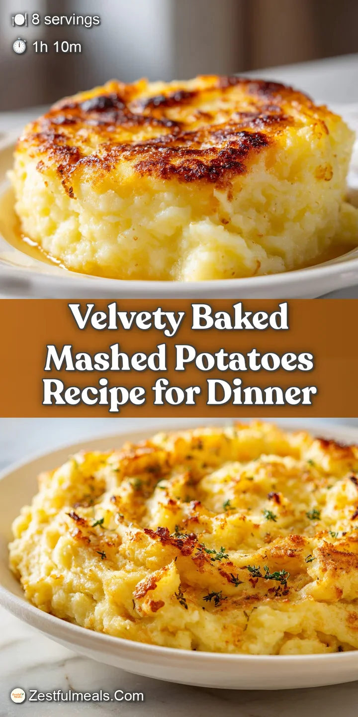 Close-up of creamy mashed potatoes baked with melted cheddar, showing the golden brown crust and soft, cheesy interior.