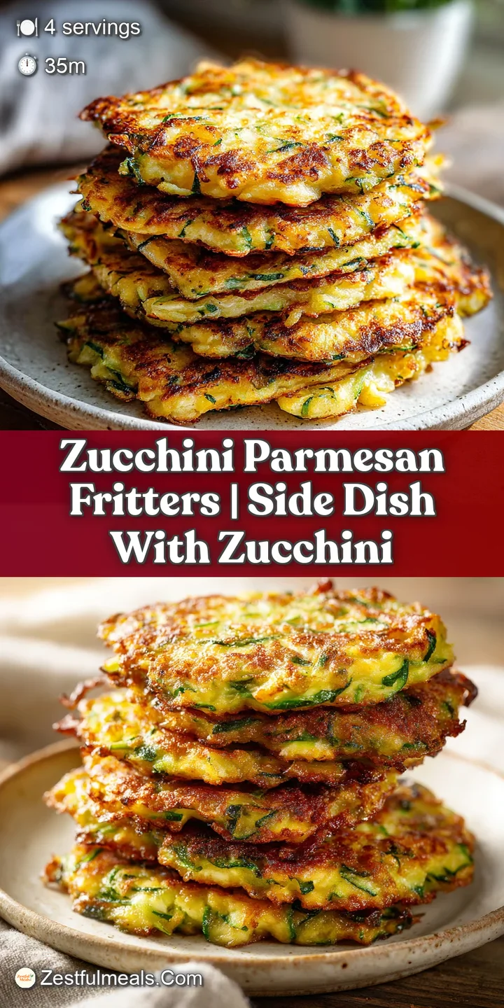 Macro shot of a fried vegetable patty showing melted parmesan crust and tender shredded greens inside.