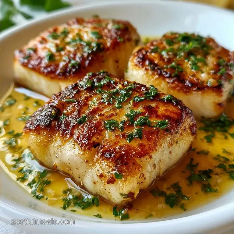 Pan-Seared 15-Minute Garlic Butter Cod
