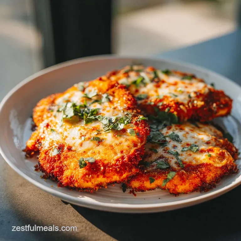 Air Fryer Chicken Parmesan Recipe: Guilt-Free Crunch