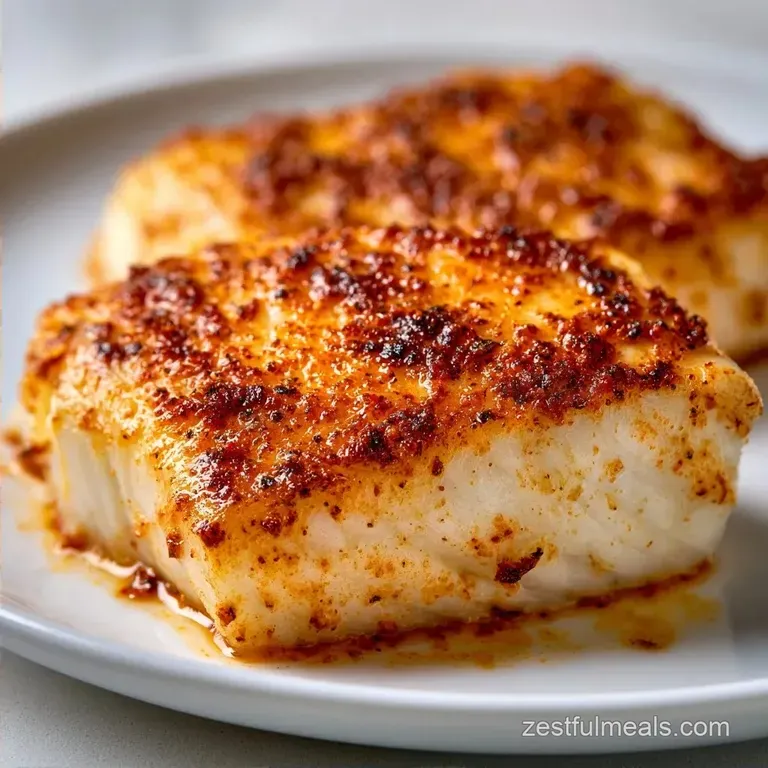 Flaky Baked Frozen Cod Fillets