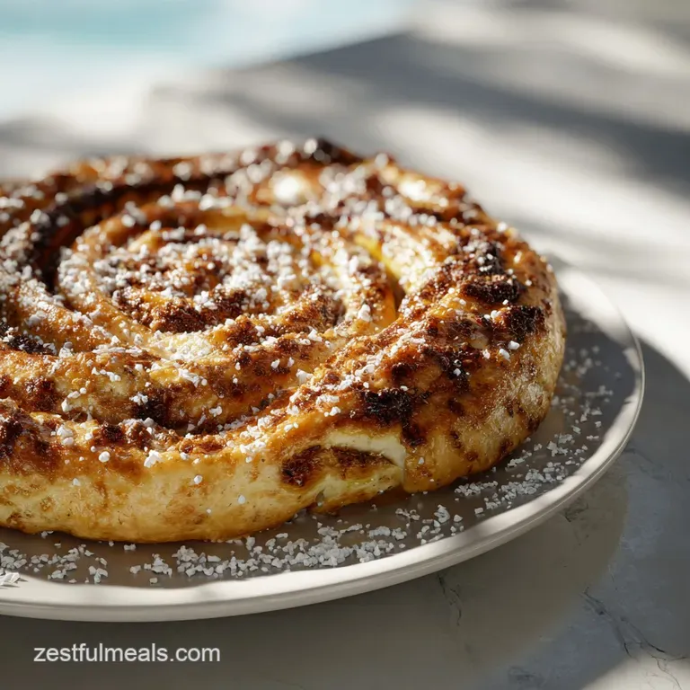 A golden-brown crust holds a smooth, pale cheesecake layer, artfully arranged with sliced bananas.