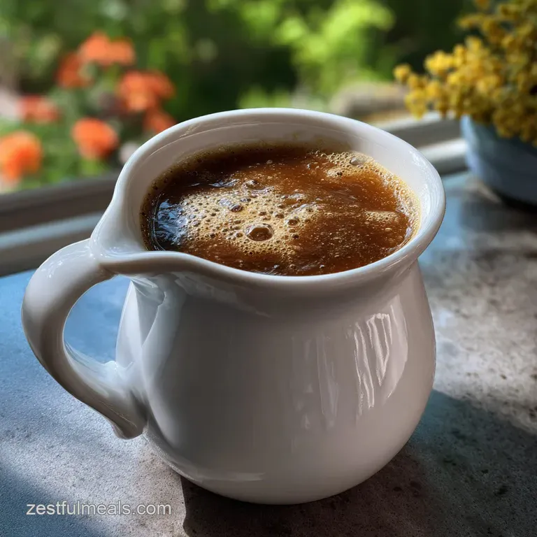 Elegant white cup filled with a swirl of warm brown sugar creamer, served alongside a biscotti. A simple, yet sophisticate...