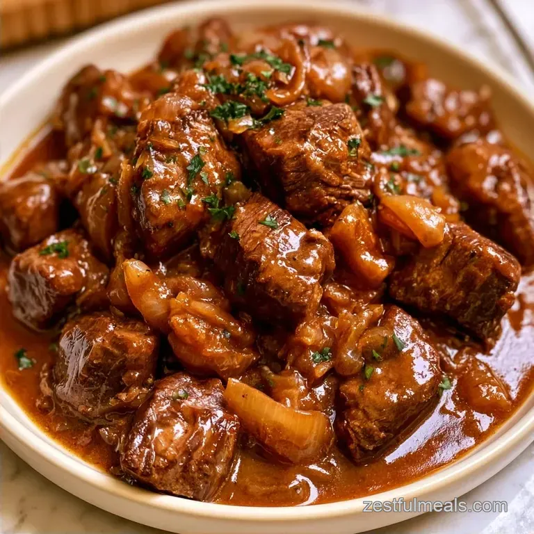 Slow-Cooked Chuck Roast with Onion Soup Mix