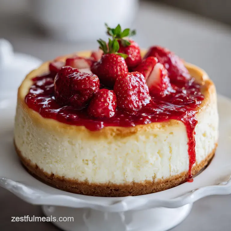 Classic New York Cheesecake: Velvety and Crack-Free