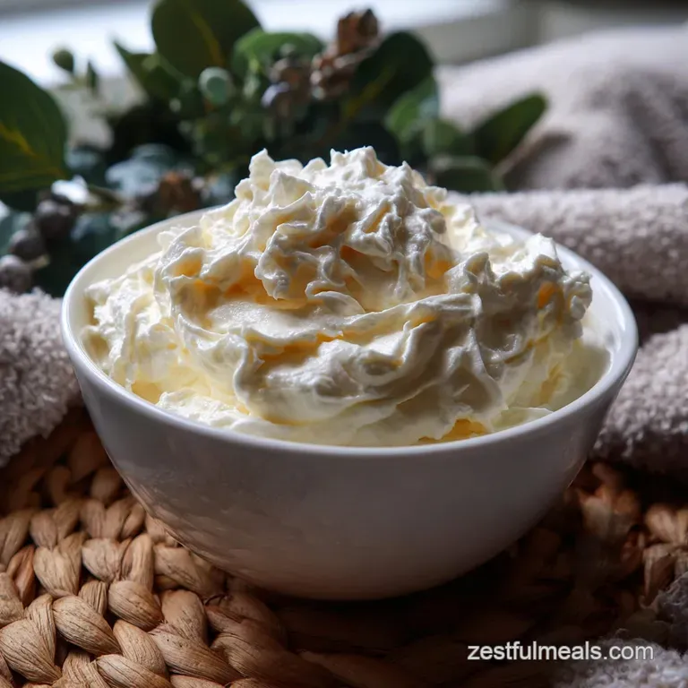 Velvety Cool Whip Pudding Frosting