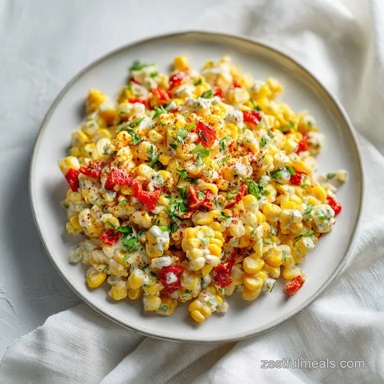 Frito Corn Salad: Creamy and Crunchy