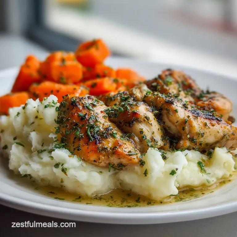 Creamy Herb Chicken and Potatoes