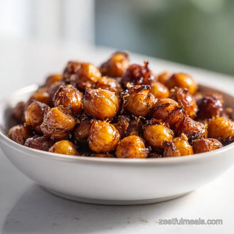 Crispy Roasted Chickpeas Recipe: Two-Stage Roast