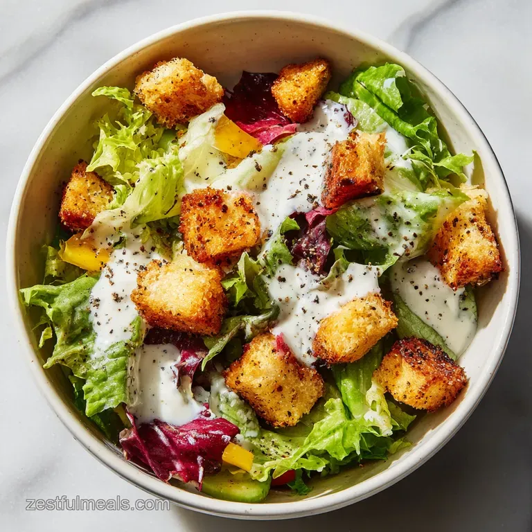 Dairy Free Dressing: Creamy Cashew Ranch