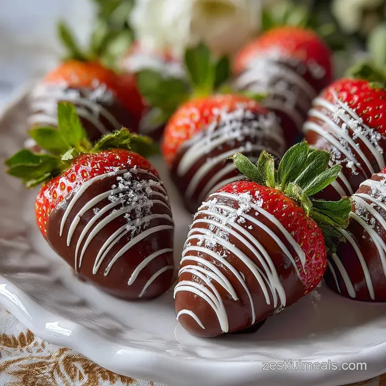 Delicious ChocolateCovered Strawberries Recipe