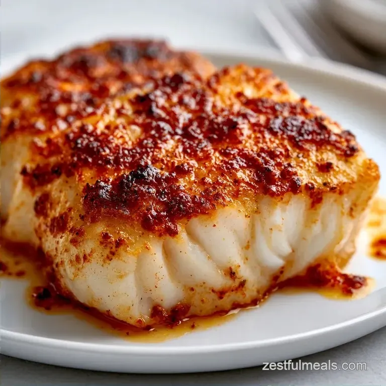 Easy Air Fryer Cod with Smoked Paprika