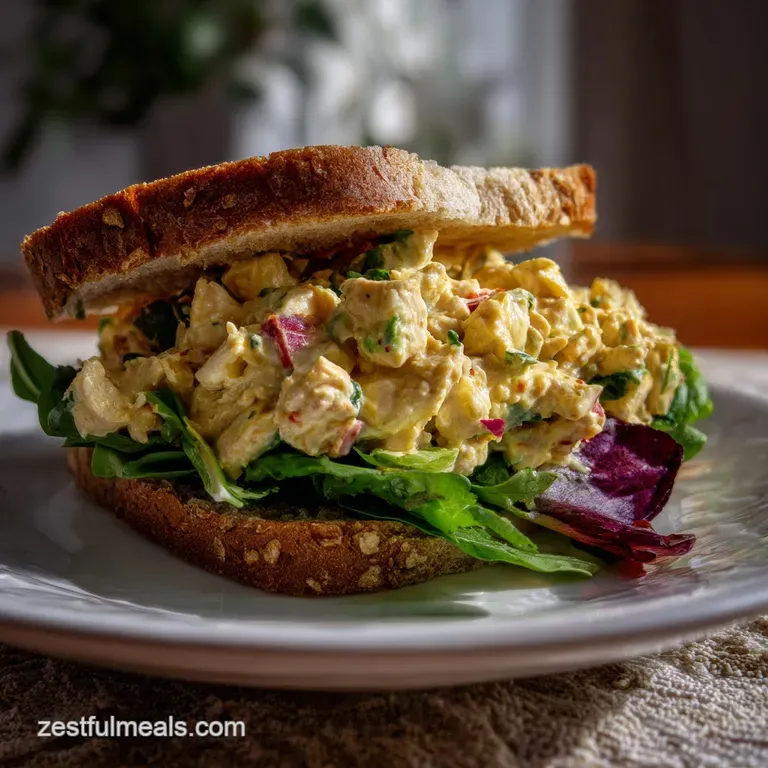 Easy Chicken Salad Sandwich Recipe