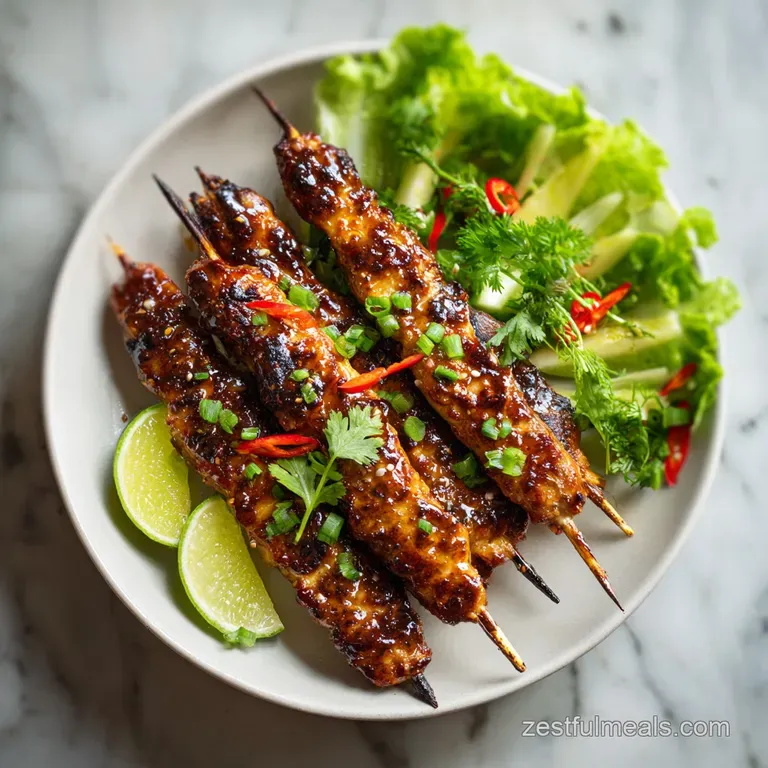 Easy Chicken Skewers Recipe