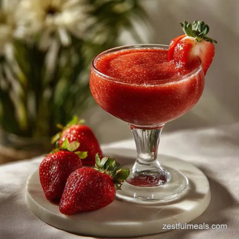 Velvety Strawberry Daq Mix Recipe