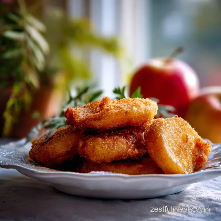 Skillet Recipe for Fried Apples