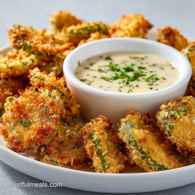 Homemade Fried Pickle Dipping Sauce Recipe