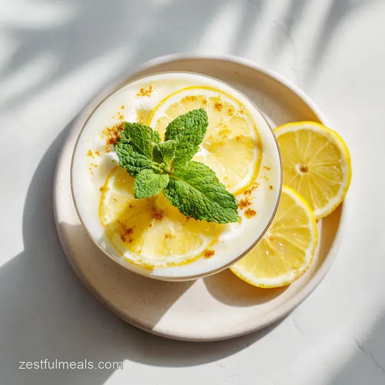 Frosted Lemonade Recipe: Velvety and Bright