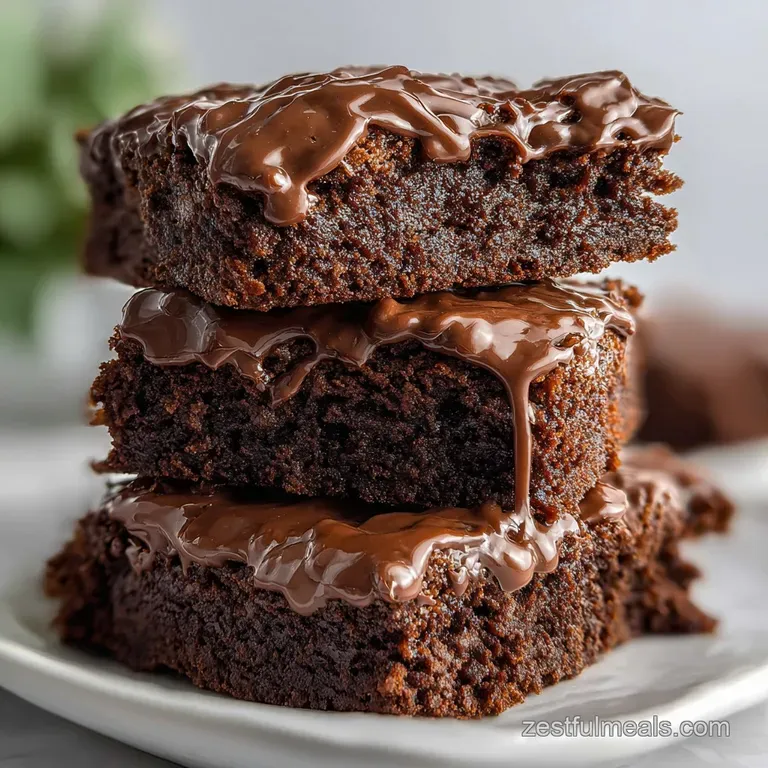 Fudgy brownie half topped with piped white icing, resembling a football, rests on a plate. A delicious treat for any game ...
