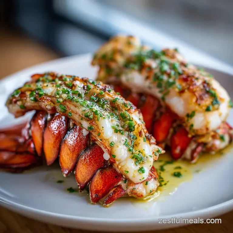 Lobster Idea Food with Garlic Butter