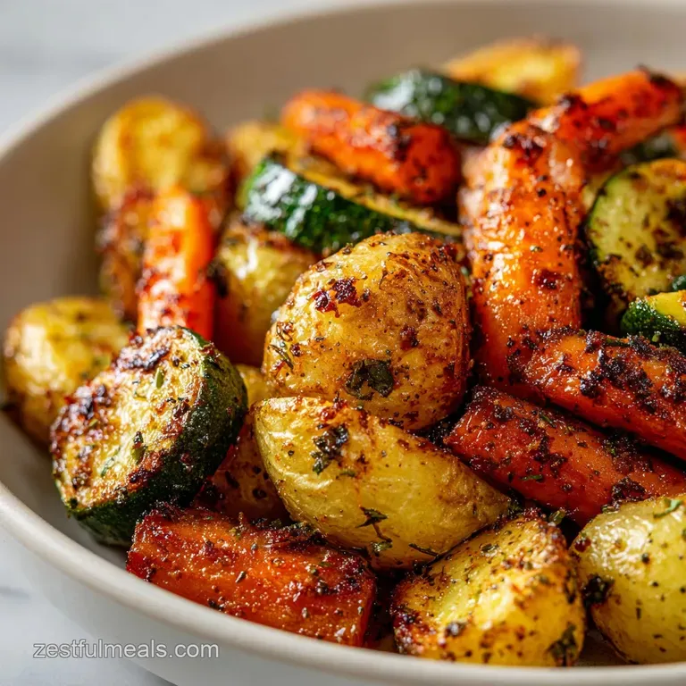 Garlic Herb Roasted Potatoes Recipe: High-Crunch Finish