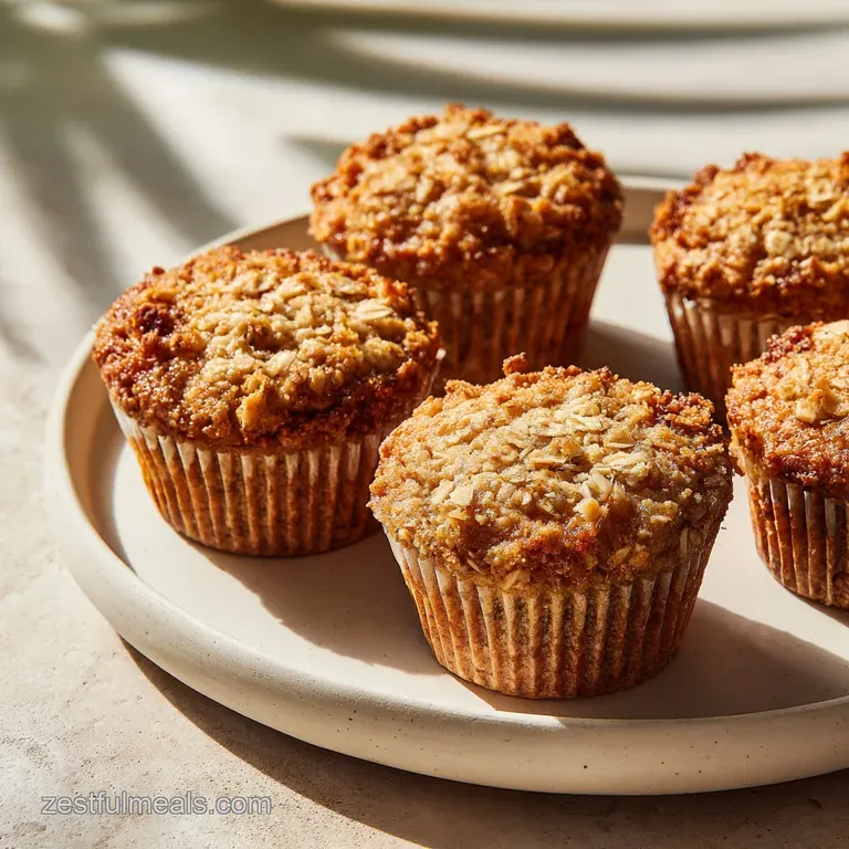 Greek Yogurt Banana Oat Muffins: Healthy Snack