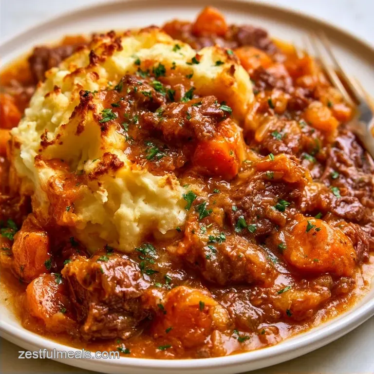 One-Pan Ground Beef Shepherds Pie