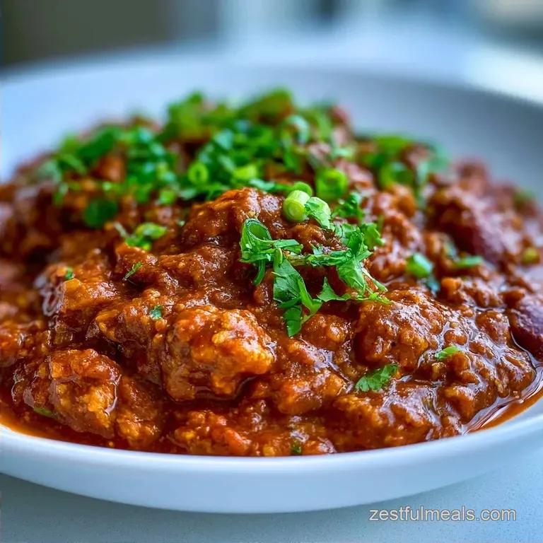 Ground Chicken Chili: Smoky and Hearty