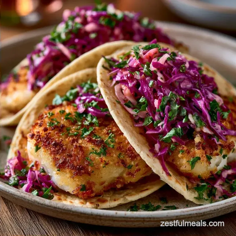 Healthy Cod Fish Tacos in 30 Minutes