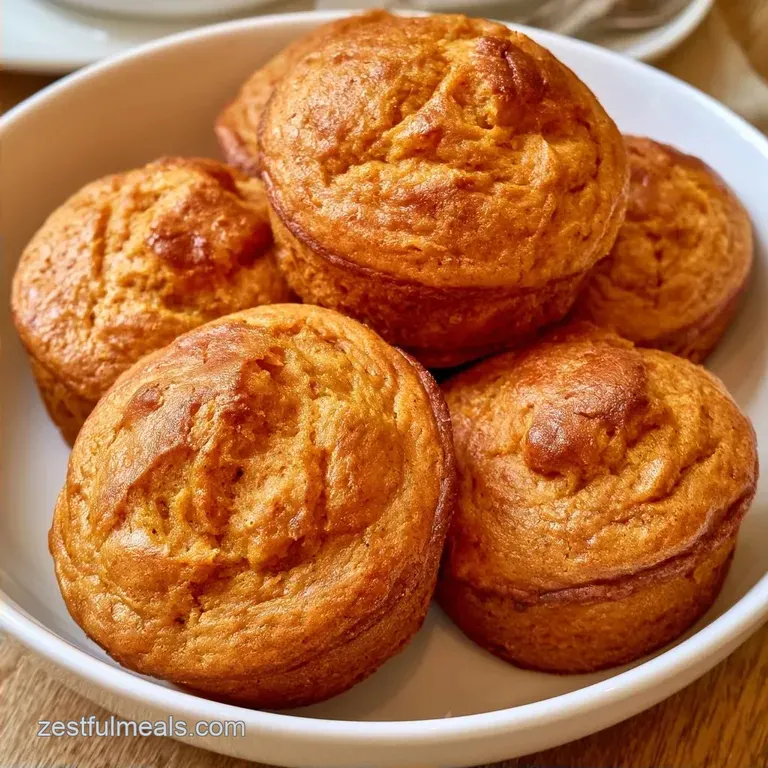 Healthy Pumpkin Muffins with Oat Flour