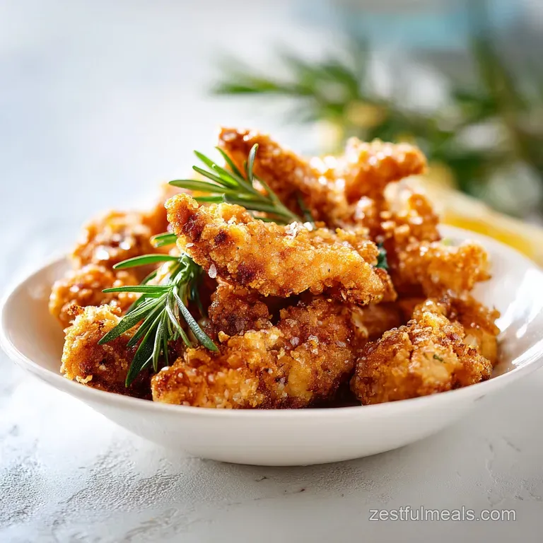 Homemade Chicken Tenders: Shattering and Crispy