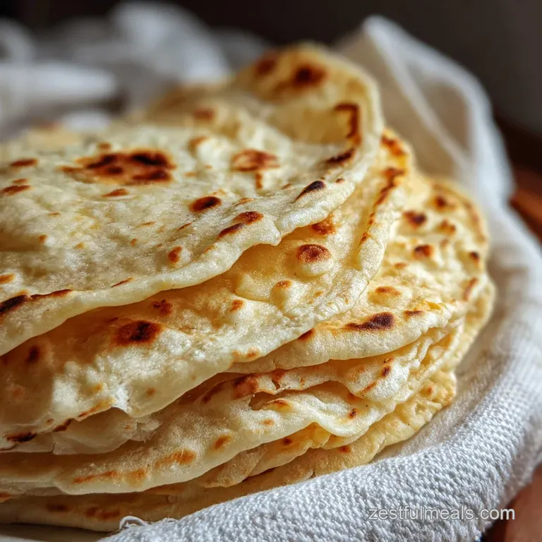Flour Tortillas: Authentic Homemade Rounds