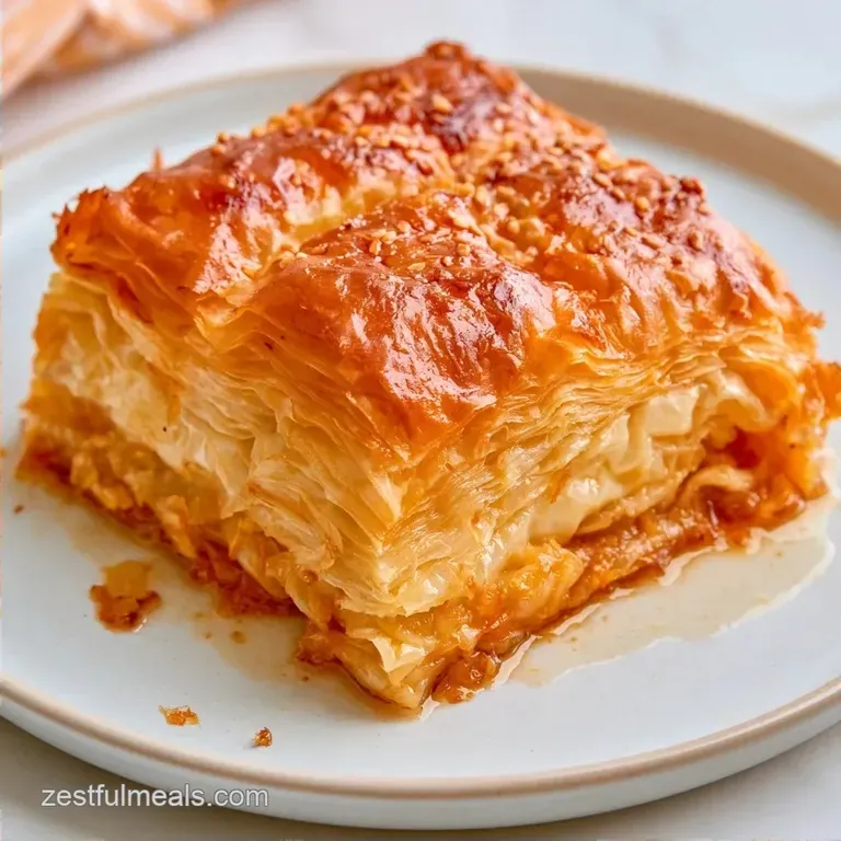 Homemade Phyllo Dough from Scratch