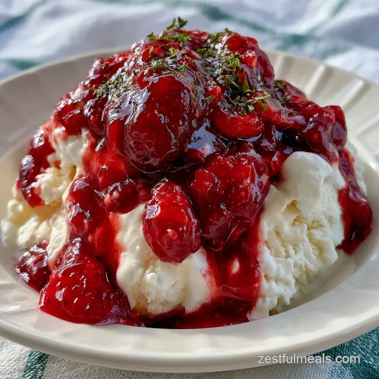 Jam Sundae Sauce: Silky and Glossy