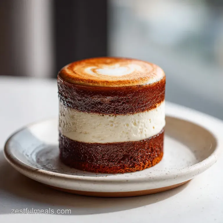 Luxurious Latte Cake with Espresso Buttercream