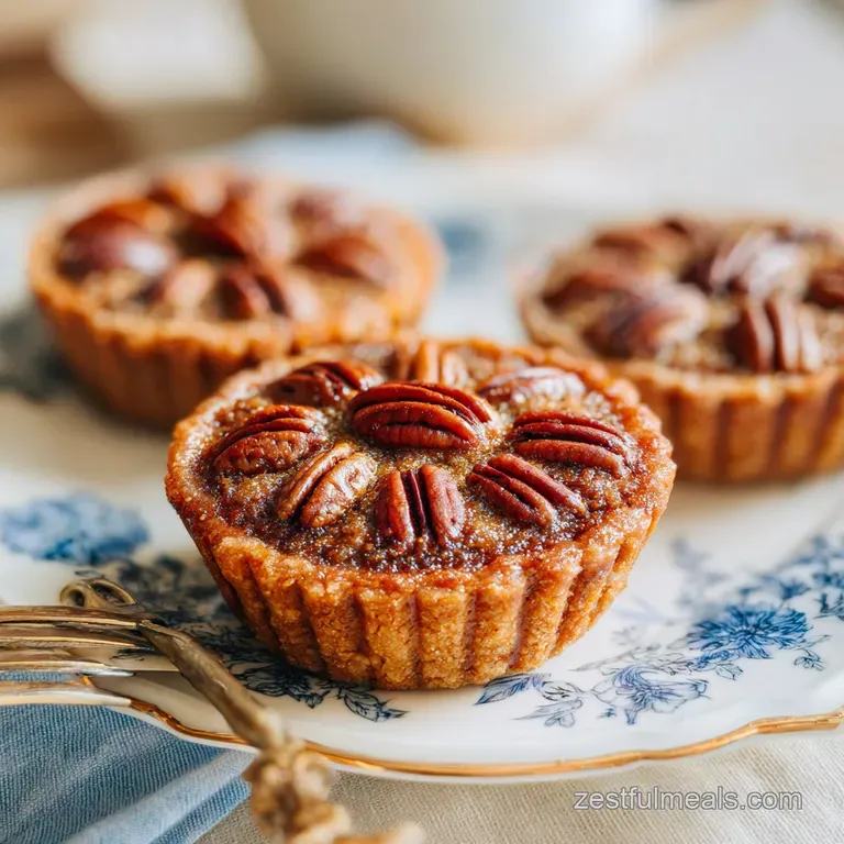 Maple Mini Pecan Pies