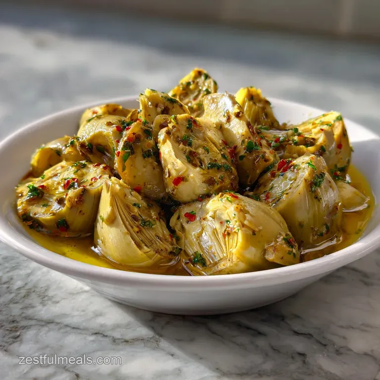 Easy Marinated Artichoke Hearts Recipe