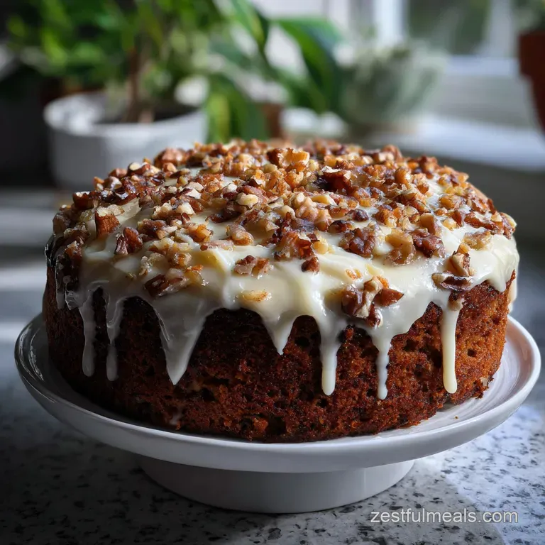 Moisture Rich Gluten Free Carrot Cake Recipe