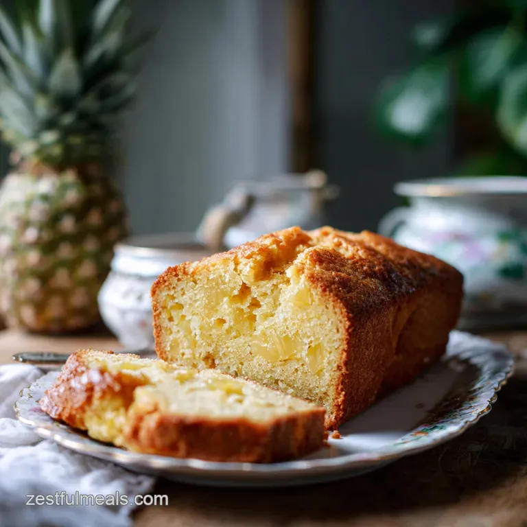Pineapple Bread: Moist and Tropical