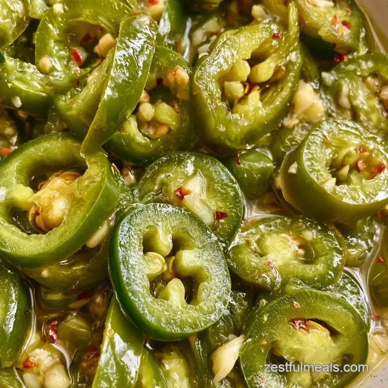 Homemade Pickled Serrano Peppers in 15 Minutes