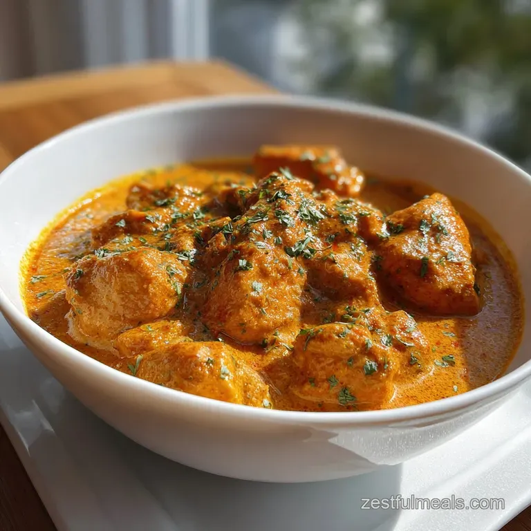 Quick Easy Homemade Butter Chicken