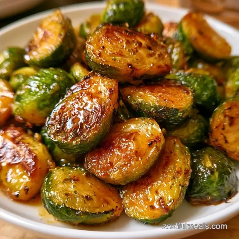 Caramelized Roasted Brussels Sprouts