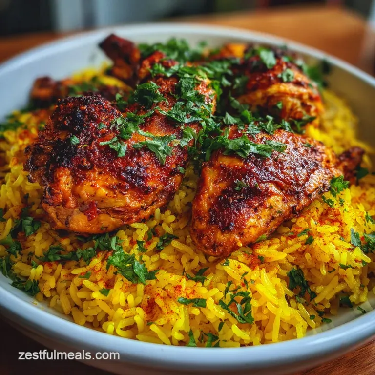 Iranian Food Recipe with Saffron and Herbs