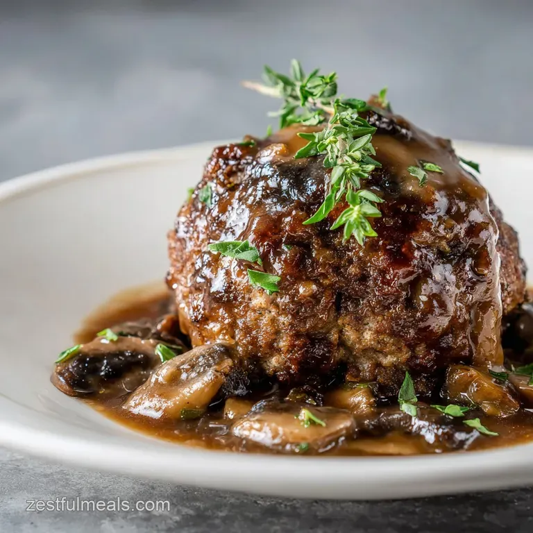 Salisbury Steak Recipe With Brown Gravy