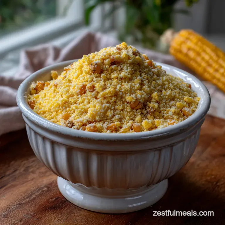 Homemade Self Rising Cornmeal Mix