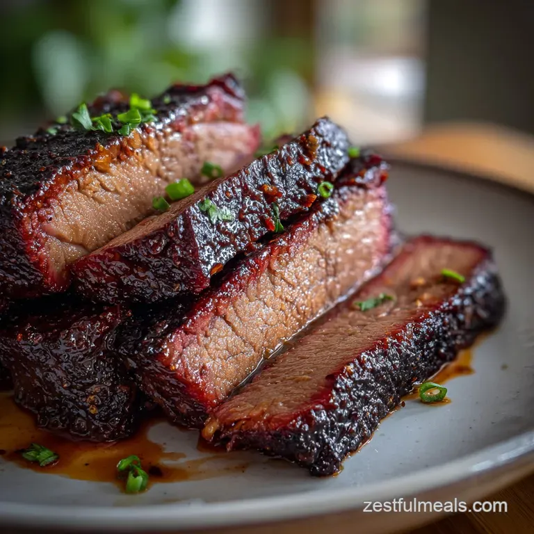 Smoked Beef Brisket: Buttery Masterpiece
