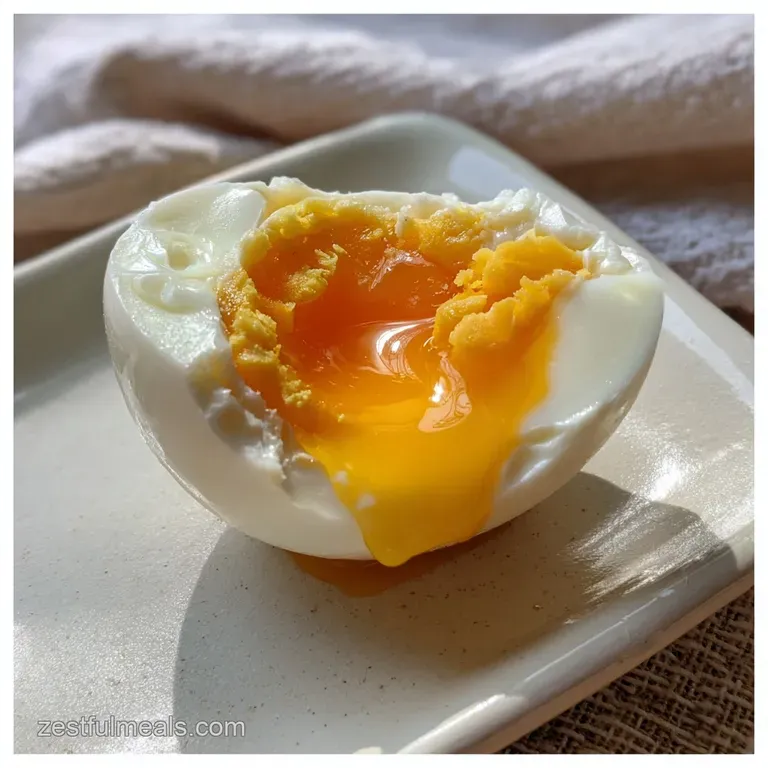Soft Boiled Egg in Microwave