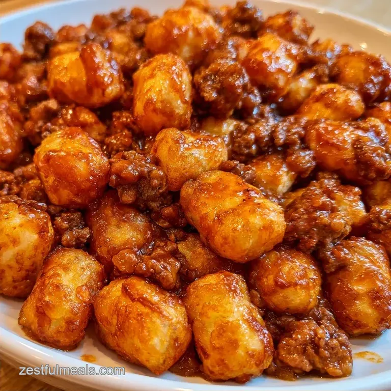 Cheesy Tater Tot Casserole
